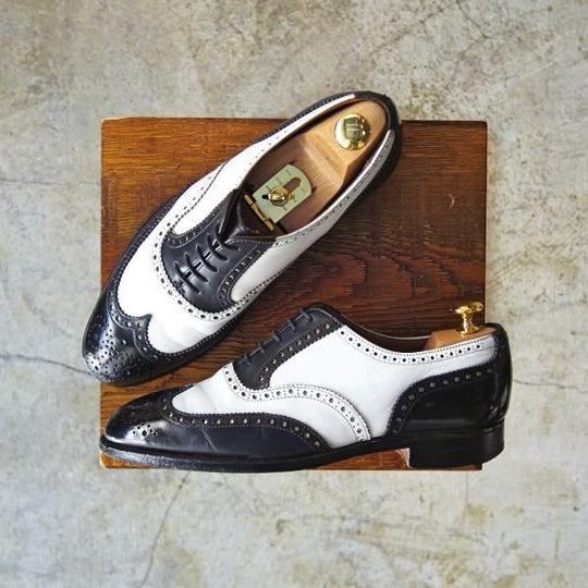 ★クロケット&ジョーンズ 6E【★ロイドフットウェア/Lloyd Footwear別注】317ラスト/スペクテイターシューズ/Crockett＆Jones★c189