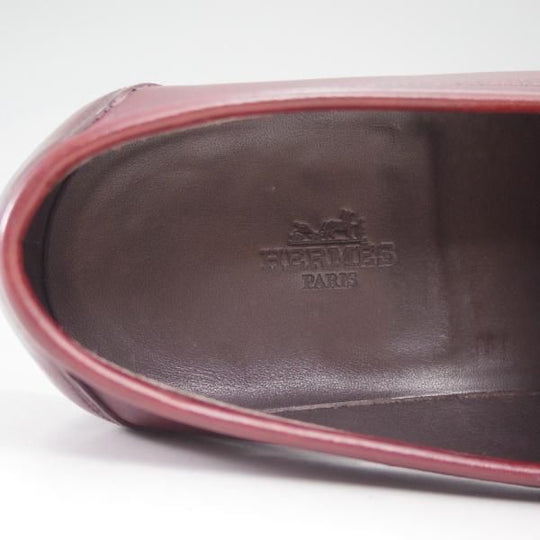 美品★ジョンロブ製 UK7.5【★超希少!!エルメス別注/HERMES】HENRI/H513ラスト/コインローファー/JOHN LOBB★c190