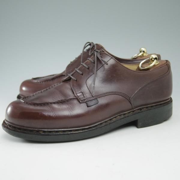 ★パラブーツ SIZE 8【★CHAMBORD/シャンボード】カフェ/CAF/リスレザー/TEXソール/Uチップ/Paraboot★c191