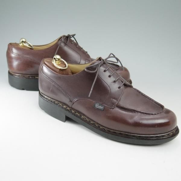 ★パラブーツ SIZE 8【★CHAMBORD/シャンボード】カフェ/CAF/リスレザー/TEXソール/Uチップ/Paraboot★c191