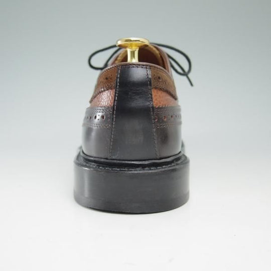 美品★リーガル SIZE 25【★茶×濃茶/カーフ×スエード×グレインレザー】ロングウイング/ウイングチップ/B-HA0629/514S/REGAL★c194