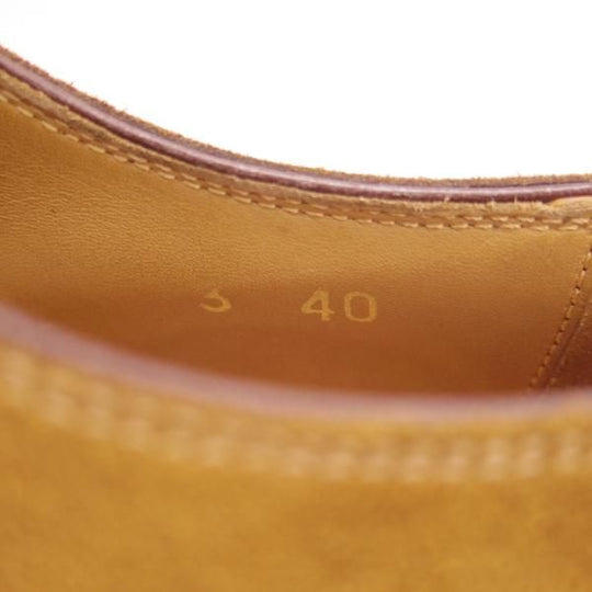 極上★(伊)ALMAS×トレーディングポスト SIZE40【★スエード/ブラインドブローグ】アルマス/Trading Post★c195