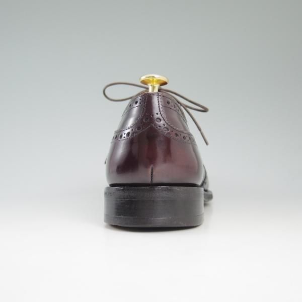 極上★チャーチ 80F/UK8【★チェットウインド/CHETWYND/173ラスト】4都市ロゴ/ポリッシュドバインダーカーフ/フルブローグ/Church's★c199