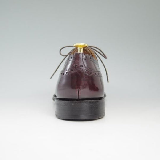 極上★チャーチ 80F/UK8【★チェットウインド/CHETWYND/173ラスト】4都市ロゴ/ポリッシュドバインダーカーフ/フルブローグ/Church's★c199