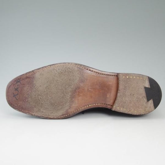 極上★チャーチ 80F/UK8【★チェットウインド/CHETWYND/173ラスト】4都市ロゴ/ポリッシュドバインダーカーフ/フルブローグ/Church's★c199