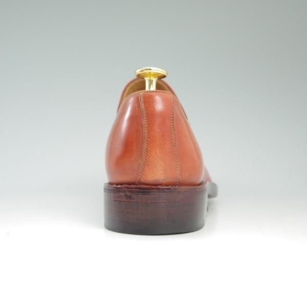 極上★(伊)ミロ・ボノーラ SIZE 40【定価10万程度★チェーン状出し縫い/伊勢丹メンズ取扱】ローファー/Miro Bonora★c204