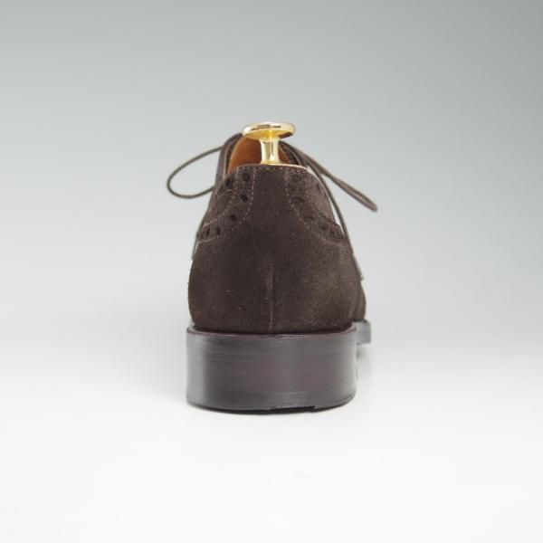 極美品★ヤンコ SIZE 9【★セミブローグ】スエード/14056/ヨークソール/YANKO★c207