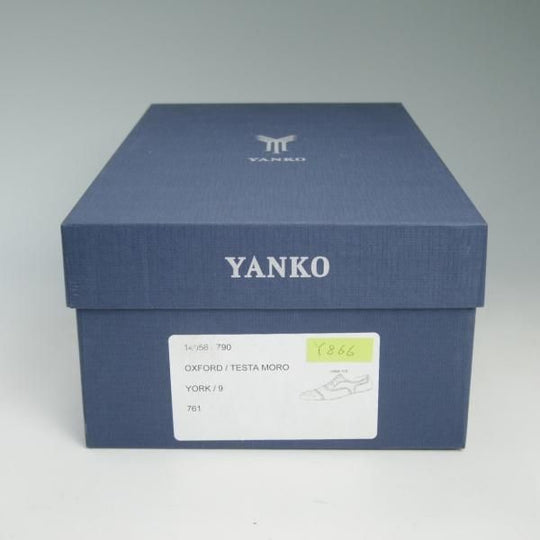 極美品★ヤンコ SIZE 9【★セミブローグ】スエード/14056/ヨークソール/YANKO★c207