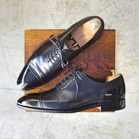 美品★ユニオンインペリアル SIZE 8.5 【★ハンドソーンウェルテッド製法】U1108/パンチドキャップトゥ/Union Imperial★c208