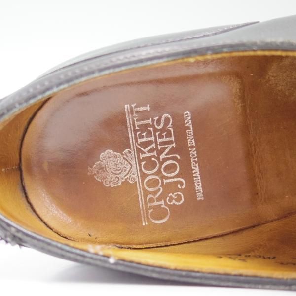 極上★クロケット＆ジョーンズ 8.5E【★モールトン/MORETON/リッジウェイソール仕様】292ラスト/Uチップ/Crockett＆Jones★c210