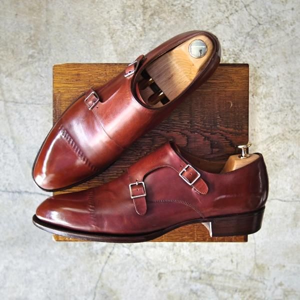 極上★シェットランドフォックス SIZE 8.5【★ケンジントン2】ダブルモンク/14HVS-014F-SF/Shetland Fox★c211