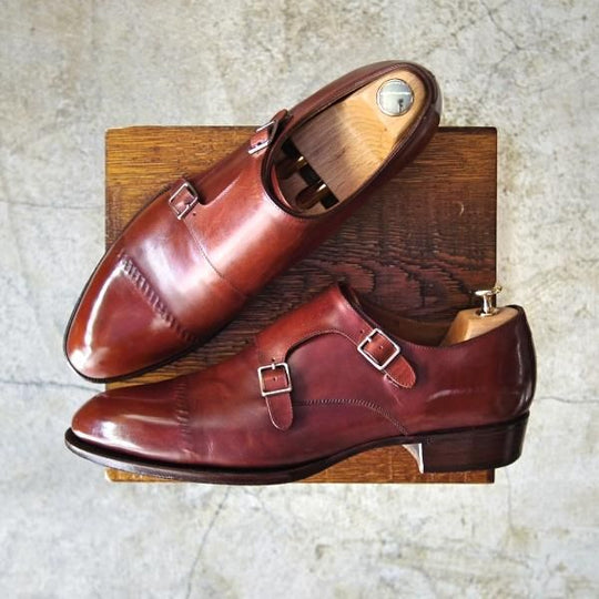 極上★シェットランドフォックス SIZE 8.5【★ケンジントン2】ダブルモンク/14HVS-014F-SF/Shetland Fox★c211