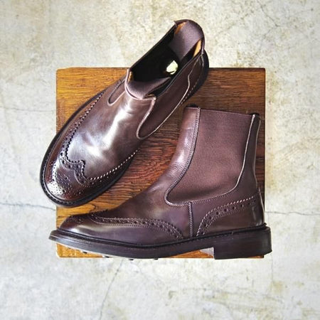 美品★トリッカーズ(レディース) SIZE 5.5【★ダイナイトソール仕様/SILVIA】サイドゴア/6230ラスト/L2754/Tricker's★c212