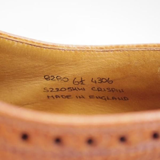 極上★(英)アルフレッドサージェント UK6.5【★リッジウェイソール仕様/ダンヒル別注/dunhill】サージェント/Alfred Sargent★c216