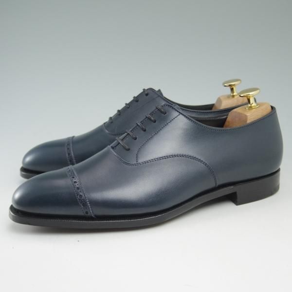 未使用★クロケット＆ジョーンズ 6.5E【★ハンドグレードライン/BELGRAVE/ベルグレイブ】パンチドキャップトゥ/Crockett＆Jones★c217