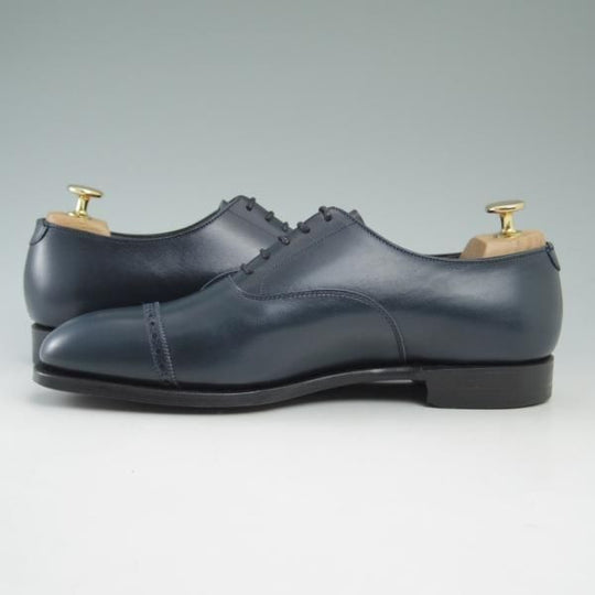 未使用★クロケット＆ジョーンズ 6.5E【★ハンドグレードライン/BELGRAVE/ベルグレイブ】パンチドキャップトゥ/Crockett＆Jones★c217
