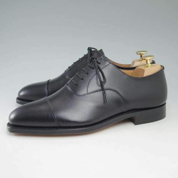 未使用★(英)グレンソン 7F【★ストレートチップ】カーフ/黒/22346-01/GRENSON★c222