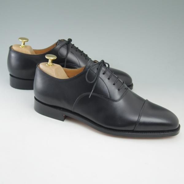 未使用★(英)グレンソン 7F【★ストレートチップ】カーフ/黒/22346-01/GRENSON★c222