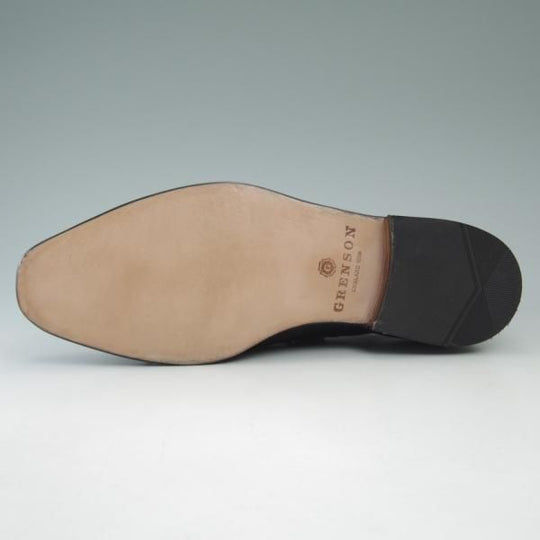 未使用★(英)グレンソン 7F【★ストレートチップ】カーフ/黒/22346-01/GRENSON★c222