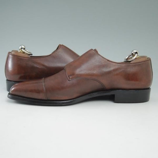 美品★スコッチグレイン 25.5cm【★ISETAN MEN'S/伊勢丹メンズ別注品】ダブルモンク/3460/SCOTCH GRAIN★c225