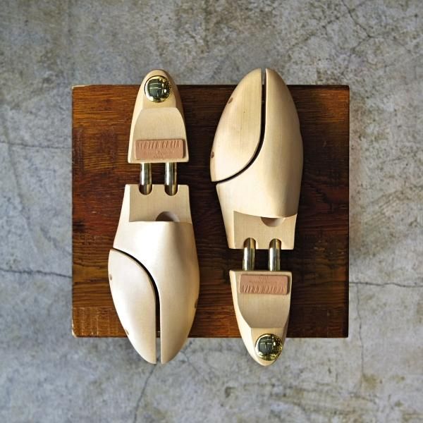 美品☆スコッチグレイン SIZE 40【☆シューツリー】木製シューキーパー