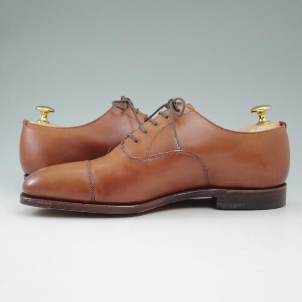 未使用★(英)グレンソン 7F【★フットマスター/footmaster/デッドストック品/ストレートチップ】カーフ/茶/22346-17/GRENSON★c228