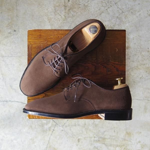新品★オールデン 7D【★ブルックスブラザーズ別注】スエード/プレーントゥ/46480/レイドンラスト/BROOKS BROTHERS/Alden★c229