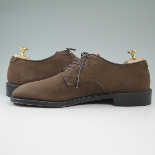 新品★オールデン 7D【★ブルックスブラザーズ別注】スエード/プレーントゥ/46480/レイドンラスト/BROOKS BROTHERS/Alden★c229