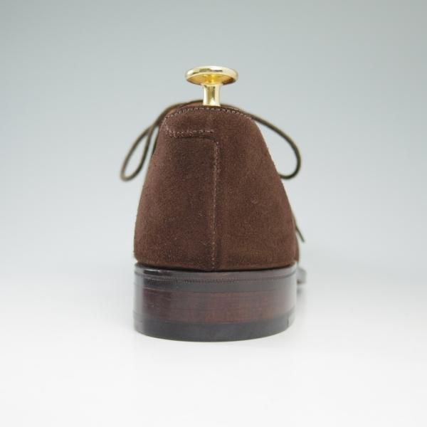 新品★クロケット＆ジョーンズ 7.5E【★(英)ポールセンスコーン別注/Poulsen Skone】Vフロント/プレーントゥ/Crockett＆Jones★c230
