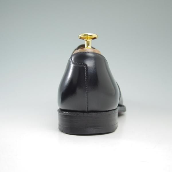 極美品★クロケット＆ジョーンズ 8E【★ダルトン/DALTON】348ラスト/プレーントゥ/カーフ/ブラック/Crockett＆Jones★c231