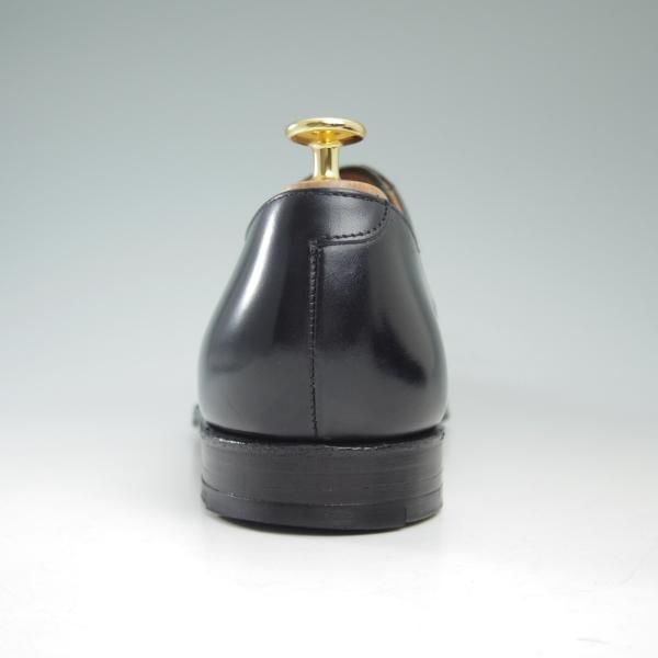 極美品★クロケット＆ジョーンズ 8E【★ダルトン/DALTON】348ラスト/プレーントゥ/カーフ/ブラック/Crockett＆Jones★c231