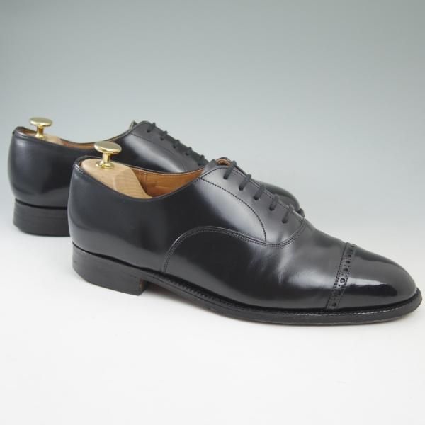 極上★チャーチ 75F/UK7.5【★ブックバインダーカーフ/3都市ロゴ】84ラスト/Barcroft/バークロフト/旧チャーチ/Church's★c233