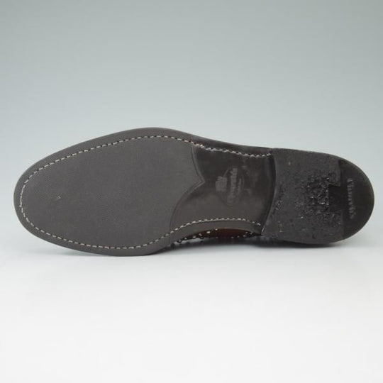 極美品★チャーチ(レディース) SIZE 36【★バーウッド/BURWOOD MET/スタッズ】フルブローグ/ポリッシュドバインダーカーフ/Church's★c234