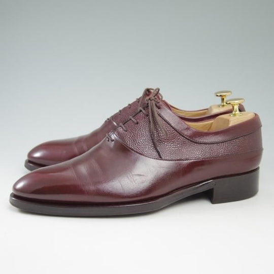 美品★(伊)リドフォルト SIZE 6.5【★ワールドフットウェアギャラリー取扱】プレーントゥ/World Footwear Gallery/LIDFORT★c235