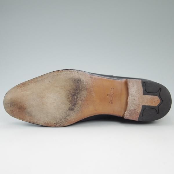 極美品★ジョンロブ 6E【★シティ/CITY2/7000ラスト】ストレートチップ/黒/JOHN LOBB★c240