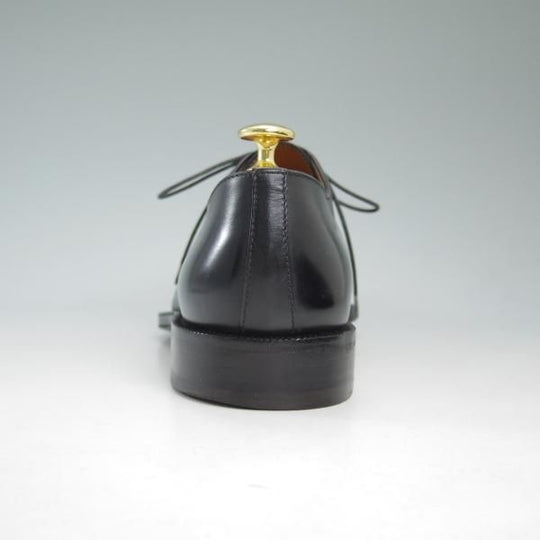 極美品★(伊)タニノクリスチー SIZE 8【★定価15万円以上】ホールカット/1311407/カーフ/黒/TANINO CRISCI★c242