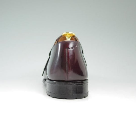 極上★(英)SAXONE/サクソン SIZE 7【★英国製/ストレートチップ】3251/ポリッシュカーフ★c243