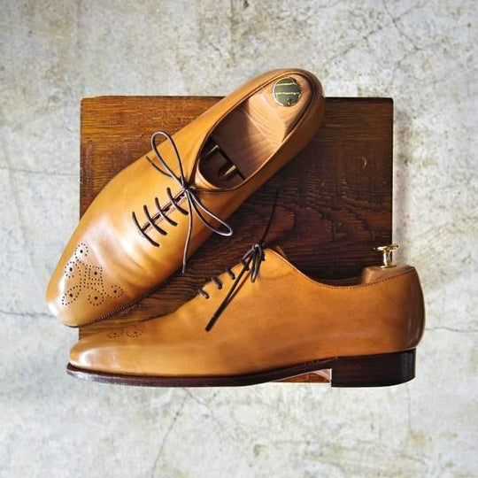 極上★ジョンホワイト 7E【★英国ブランドネーム/グッドイヤーウェルテッド製法】ホールカット/John White★c244