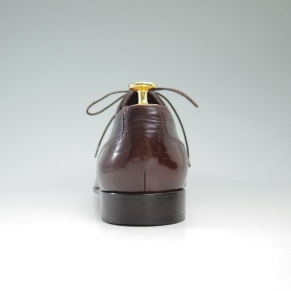 極上★(伊)サルヴァトーレ・フェラガモ SIZE 7【★ストレートチップ】カーフ/靴/メンズ/ビジネス/Ferragamo Salvatore★c245