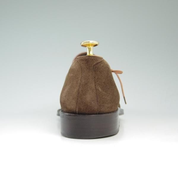 極上★(伊)Cortina/コルティナ SIZE 6.5【ブラックラピド製法★伊勢丹新宿店取り扱い】サイドレース/スエード★c247