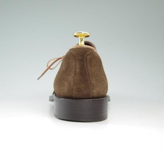 極上★(伊)Cortina/コルティナ SIZE 6.5【ブラックラピド製法★伊勢丹新宿店取り扱い】サイドレース/スエード★c247