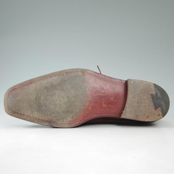 極上★(伊)Cortina/コルティナ SIZE 6.5【ブラックラピド製法★伊勢丹新宿店取り扱い】サイドレース/スエード★c247