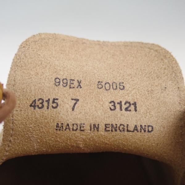 美品★(英)アルフレッドサージェント製 UK7【★SHIPS別注/グッドイヤーウェルテッド製法】シップス/サージェント/Alfred Sargent★c248