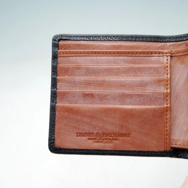 未使用★(英)DAINES&HATHAWAY【★ブライドルレザー】財布/デインズ&ハザウェイ★a0N4454