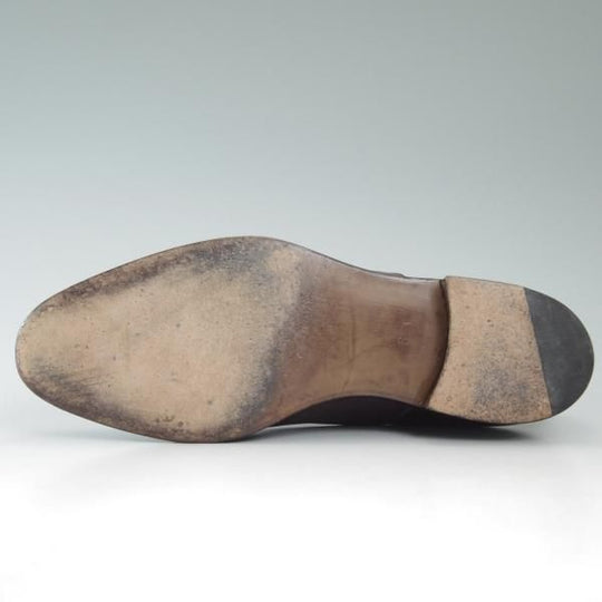 極上★(浅草)RENDO/レンド SIZE 6【★グッドイヤーウェルテッド製法】パンチドキャップトゥ/カーフ★c249