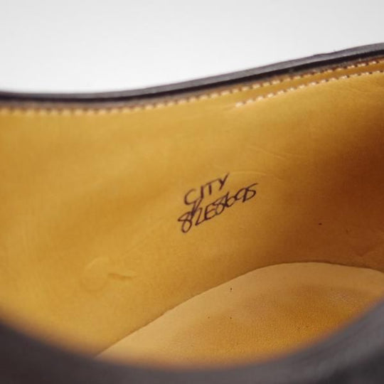 美品★ジョンロブ 8.5E【極希少★8695ラストのCITY/シティ】ストレートチップ/カーフ/JOHN LOBB★c253