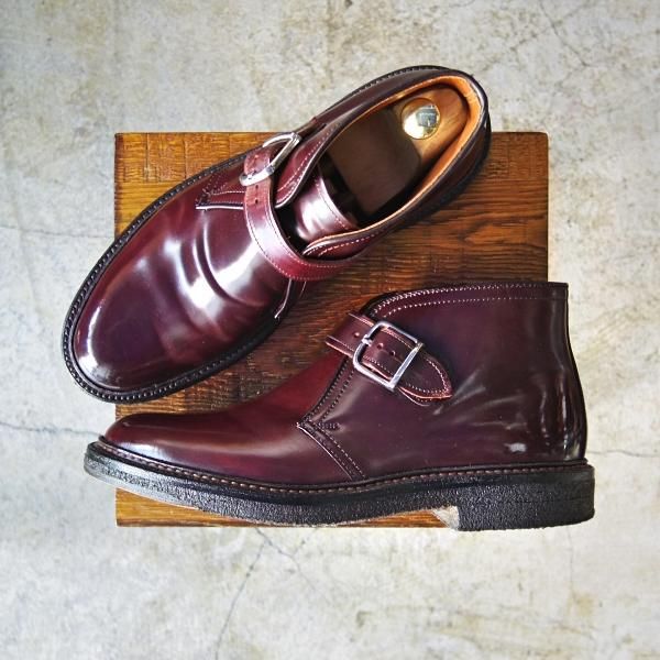極美品★オールデン 7.5D【★コードバン/JOURNAL STANDARD別注】 9170/バリーラスト/ジャーナルスタンダード/ジョージブーツ/Alden★c256