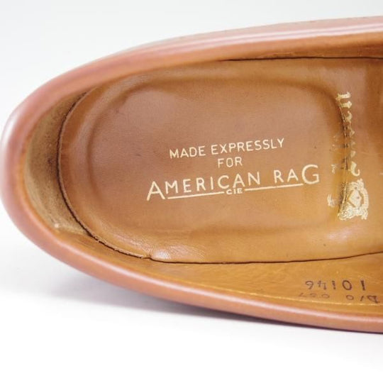 極上★オールデン 6.5D【希少★ノルウィージャンフロント/コインローファー】AMERICAN RAG CIE/アメリカンラグシー別注/茶/Alden★c257