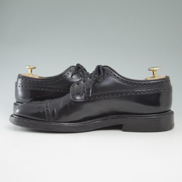 極上★チャーチ 75F/UK7.5【★希少!!セミブローグ型グラフトン】ブックバインダーカーフ/Chelmsford/100ラスト/4都市ロゴ/Church's★c259