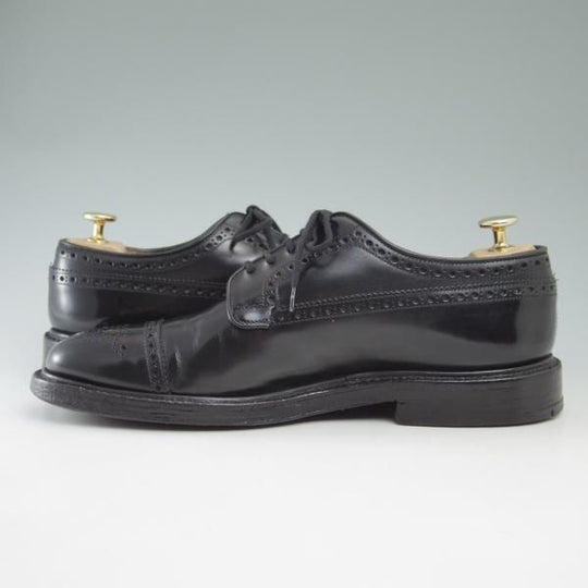 極上★チャーチ 75F/UK7.5【★希少!!セミブローグ型グラフトン】ブックバインダーカーフ/Chelmsford/100ラスト/4都市ロゴ/Church's★c259